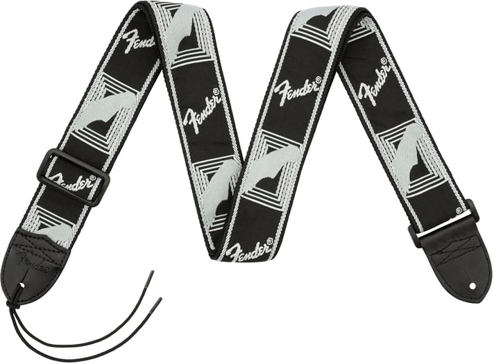 Fender Monogrammed Strap Blk/LG/DG