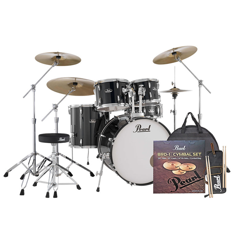 Pearl RS Package 22"5pcs F/Plus Jet Black