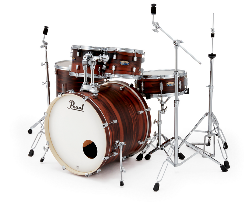 Pearl Decade DMP Fusion Plus Kit Matte Dark Walnut