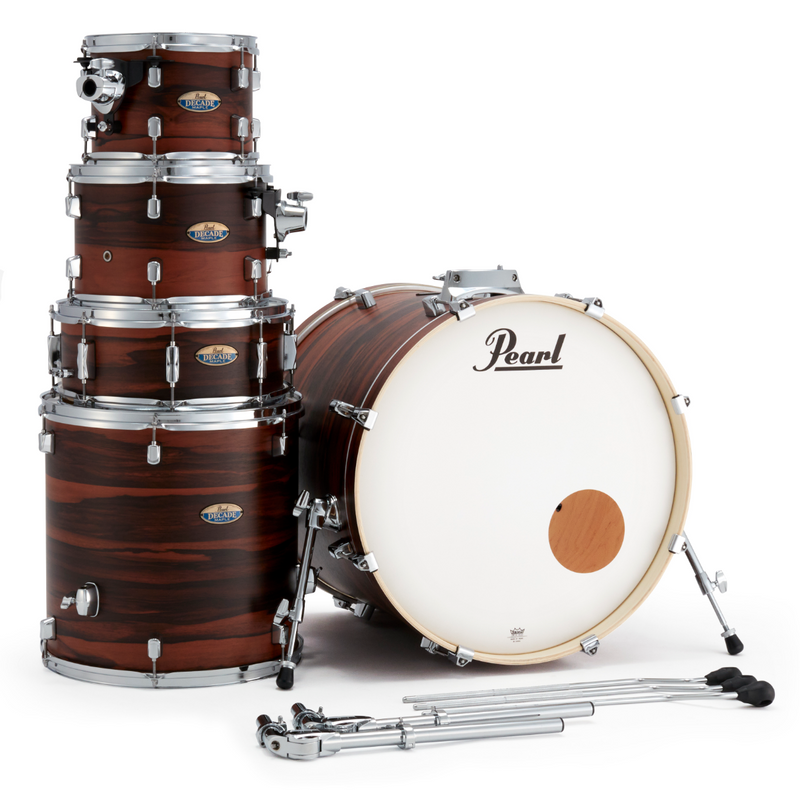 Pearl Decade DMP Fusion Plus Kit Matte Dark Walnut