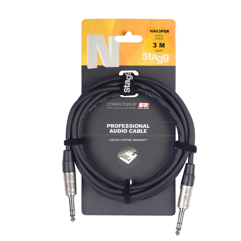 Stagg 3m Stereo Audio Cable - NAC3PSR