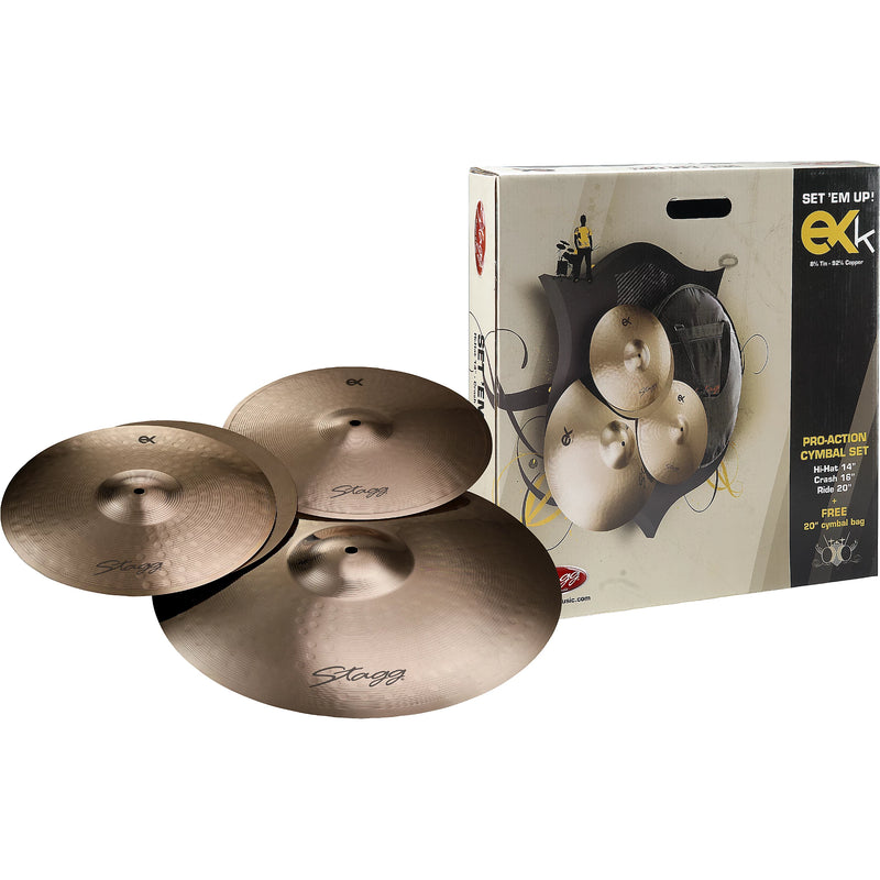 Stagg EXK Series B8 Cymbal Pack