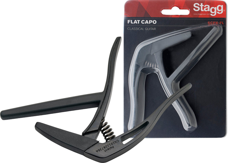Stagg Trigger Capo Classical Bk