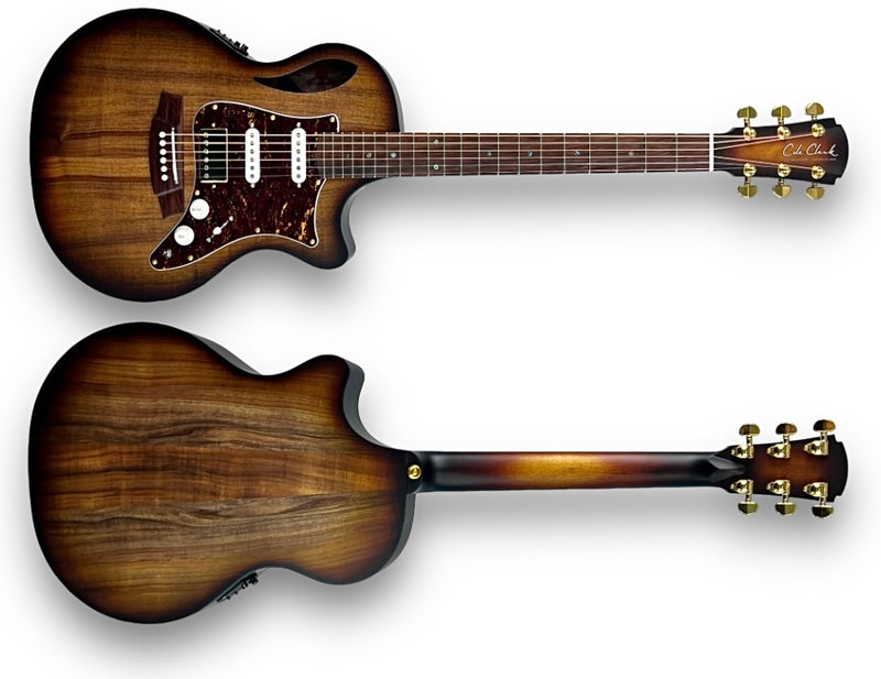 Cole Clark Hybrid CCTL2EC-BLBL-HSS-SUN