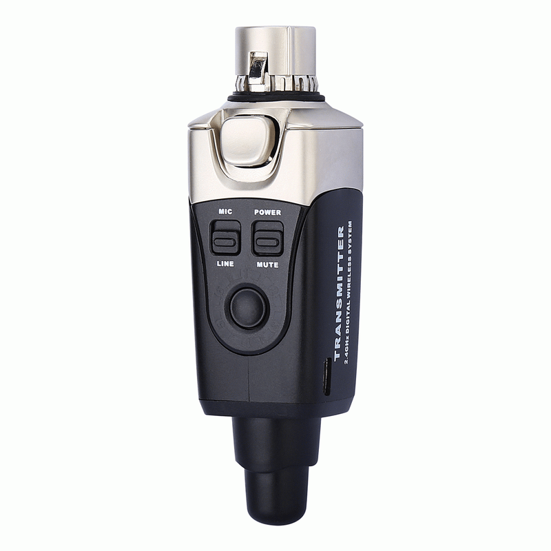 Xvive U3 Wireless For Mic/Speaker Black