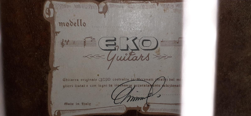 EKO Vintage Acoustic - Made in Italy
