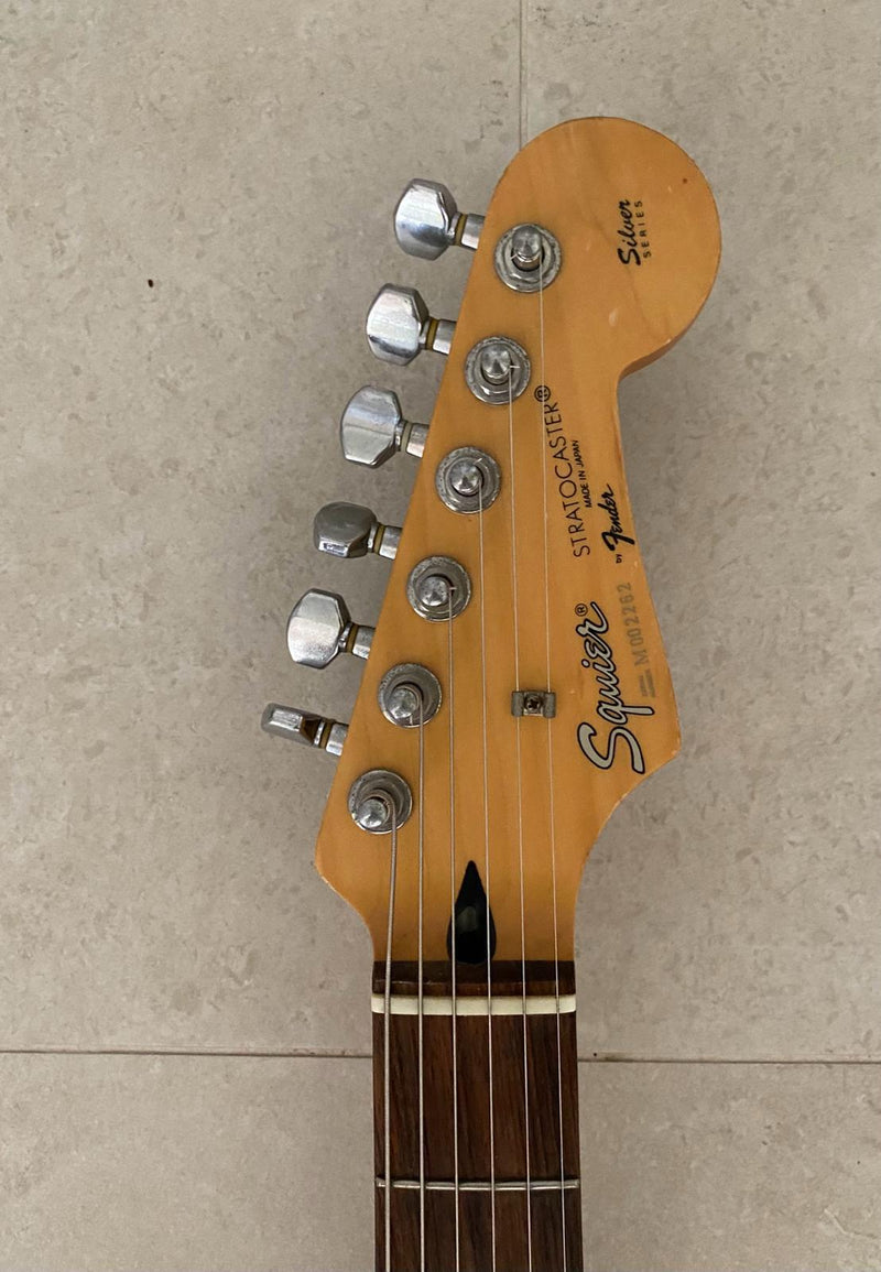 Fender ‘Silver Series’ -Japan Squire strat -Vintage