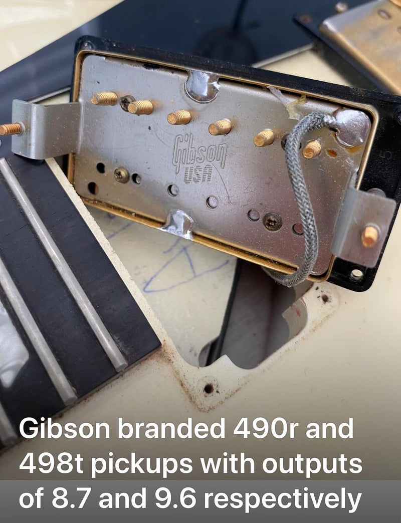 Gibson LP Studio -Alpine White. Vintage