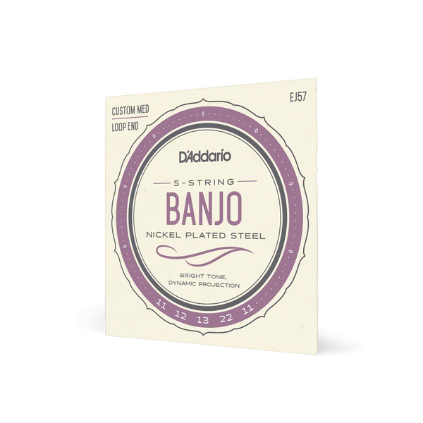 D Addario EJ57 Banjo Strings Med