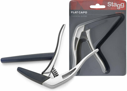 Stagg Classical Capo - Chrome