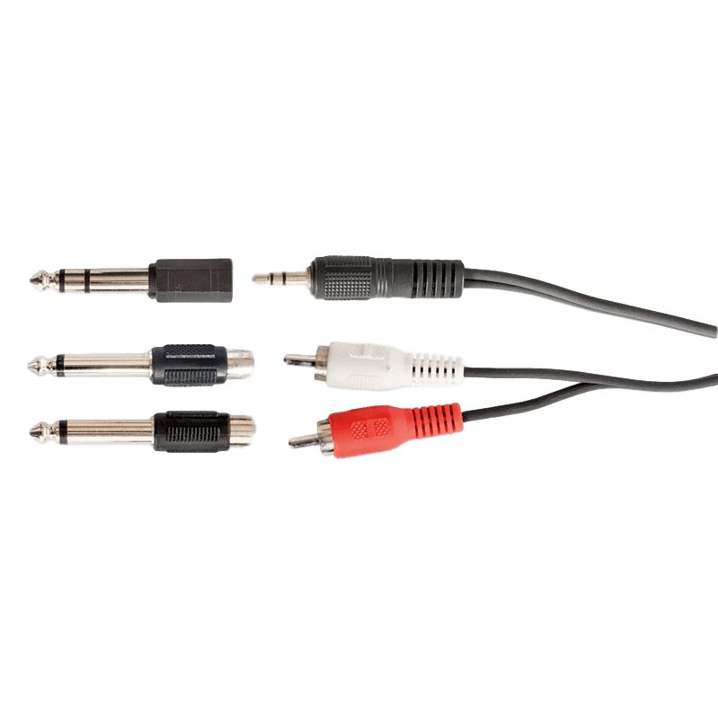 AMS 3.5mm to RCA and 6.3mm Cable Kit