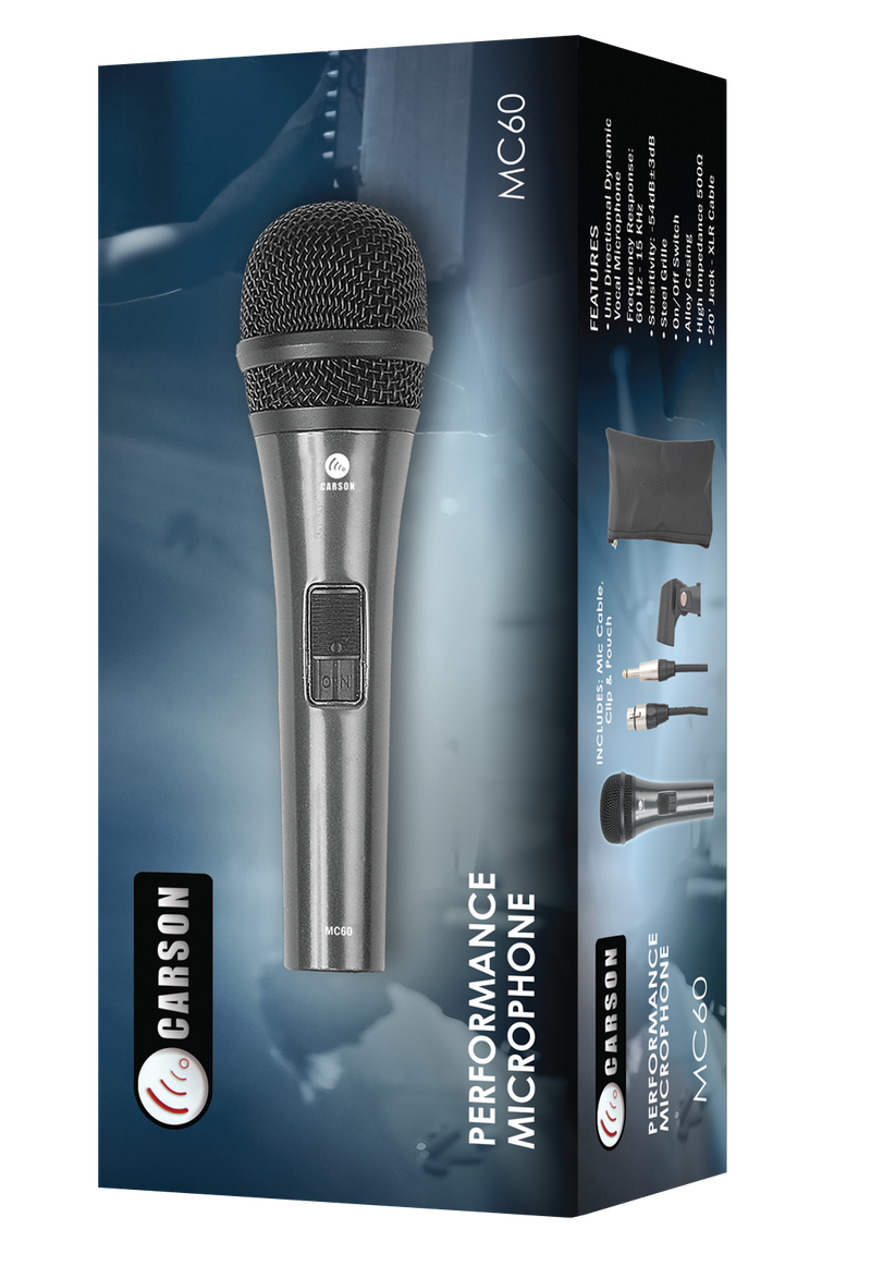Carson MC60 Microphone w/cable
