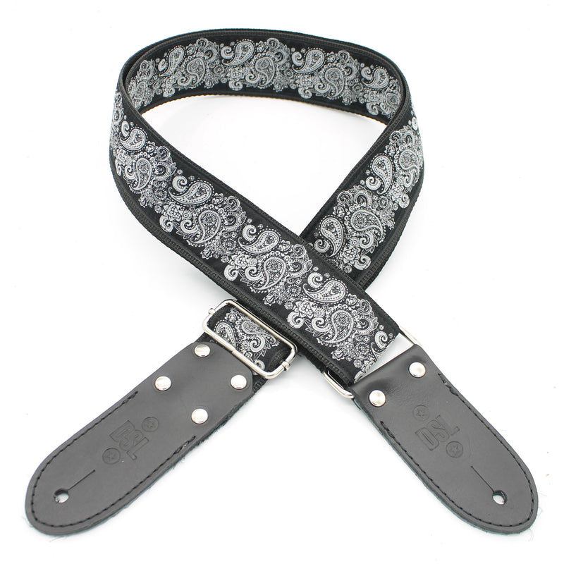 DSL Jacquard Strap - Paisley Black