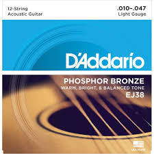 D Addario EJ38 10-47 12 String