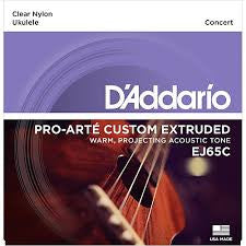 D Addario EJ65C Concert Uke Strings