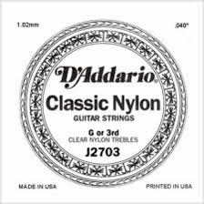 D Addario Nylon Single  J2703