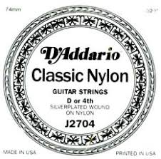 D Addario Nylon Single  J2704