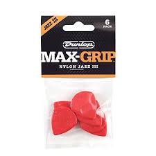 Dunlop Picks Jazz III Max Grip Play PACK