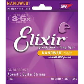 Elixir Acoustic Nano 80/20 13- 56
