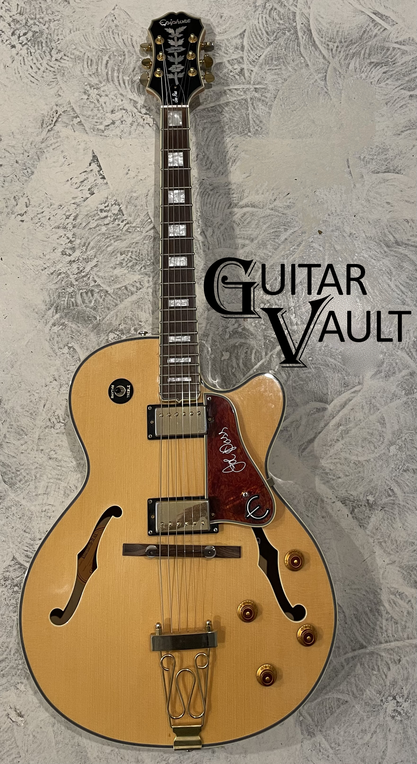 Epiphone joe pass shop emperor ii natural
