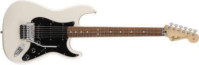 Fender STD Strat HSS Floyd Olympic White