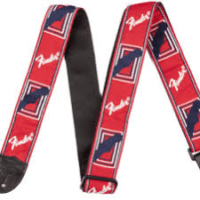 Fender Strap 2" Mono RED/WHT/BLU