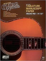 Hal Leonard Guitar Method Manuscript Pad