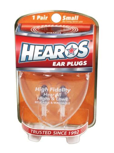 Hearos High Fidelity Earplugs - Small