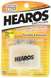 Hearos High Fidelity Earplugs - Standard