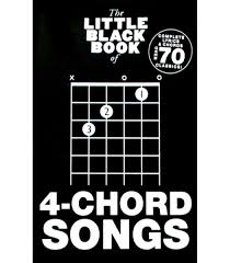 Little Black 4 Chord Songs Book