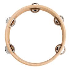 Mano 6" Wood Rim Tambourine