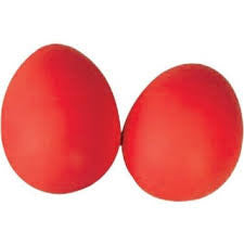 Mano Egg Shakers  - Red