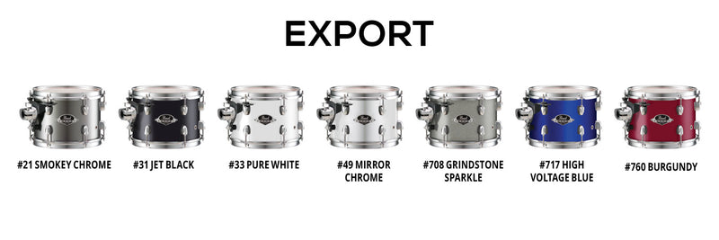 Pearl EXX Export Fusion Kit / Burgundy