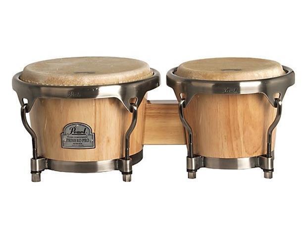Pearl Primero Pro Wood Bongos 7+8 Nat