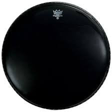Remo P3 Ebony 22Inch Bd Front Head