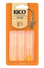 Rico Alto Sax 1 and a half Three Pack