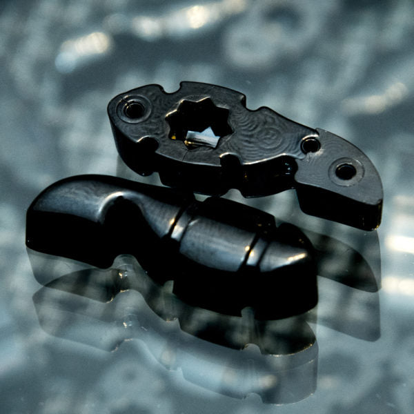 Tuner Fish Lug Locks Black 4Pk