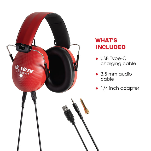 Vic Firth Stereo Bluetooth Headphones