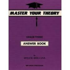 Master Your Theory Grade 3 Answer Book